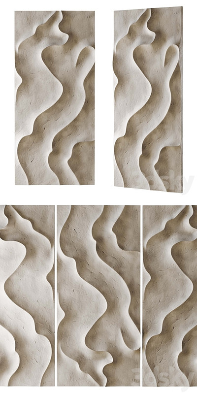Decorative 3D panel