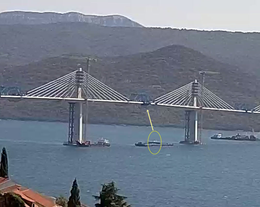 New China TV: China-constructed Peljesac Bridge progressing at speed in Croatia - Page 41 3