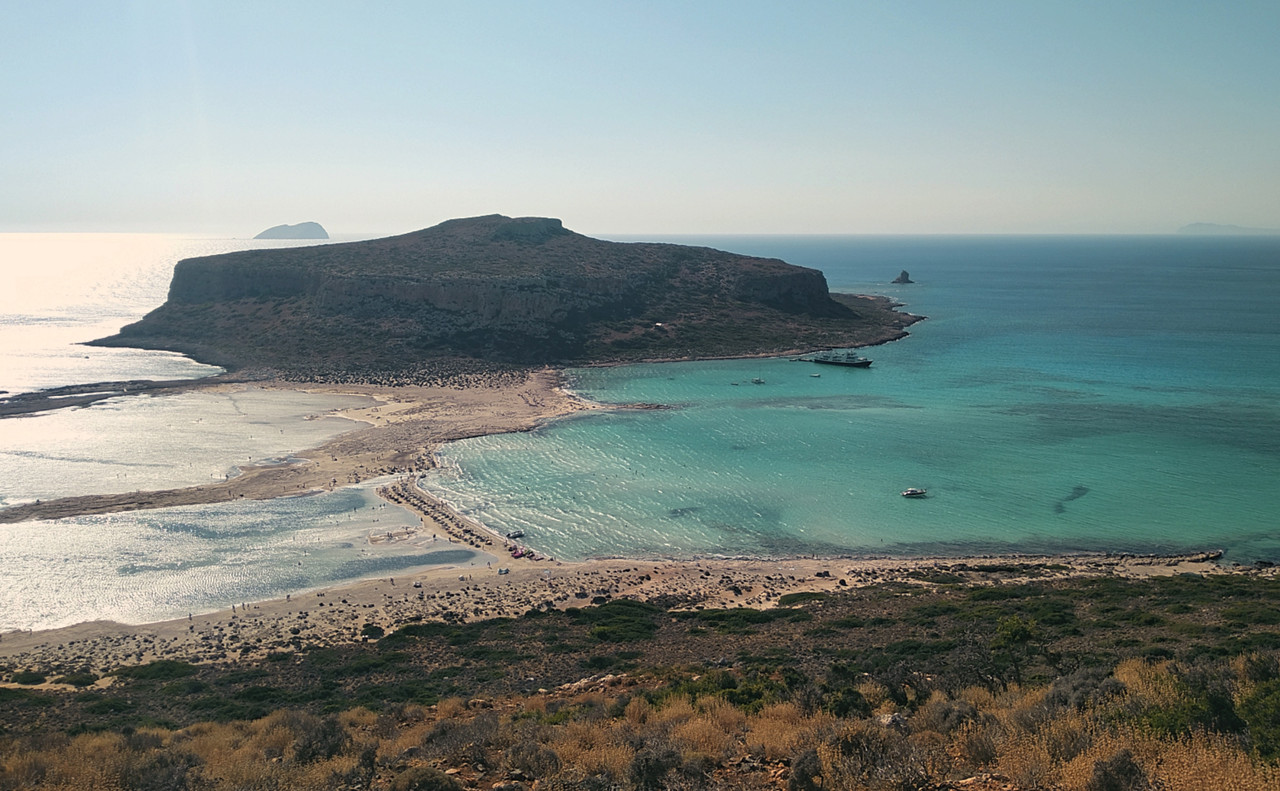 how to reach balos beach crete