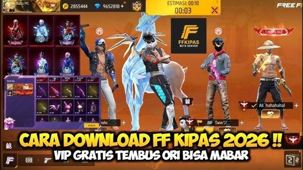 Unlock FF Beta Server Account Apk