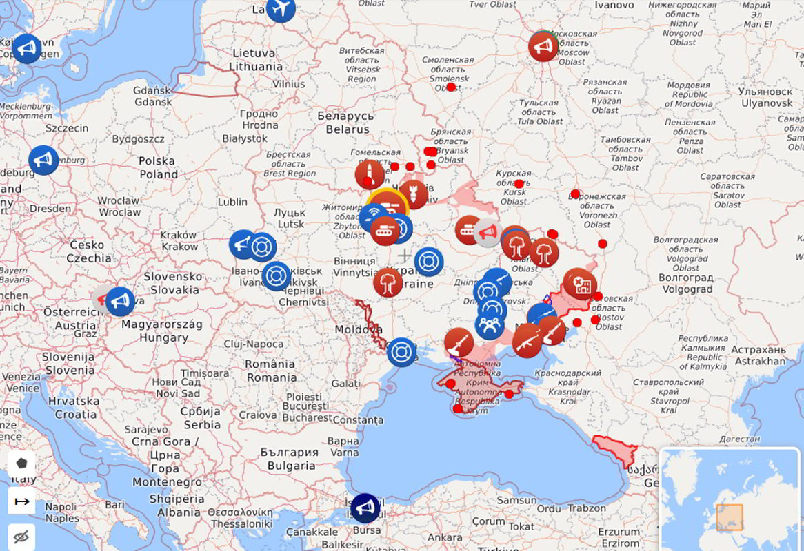 Come Google sta monitorando il conflitto russo-ucraina in tempo reale