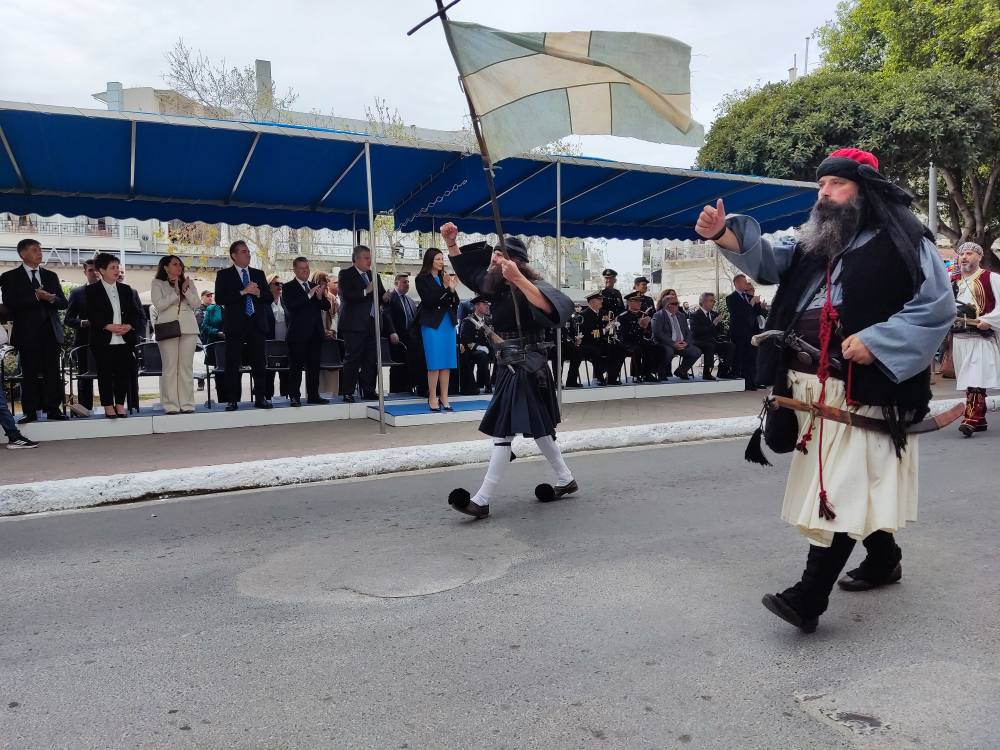 , Καλαμάτα: Λαμπρή παρέλαση για την επέτειο της 25ης Μαρτίου 1821