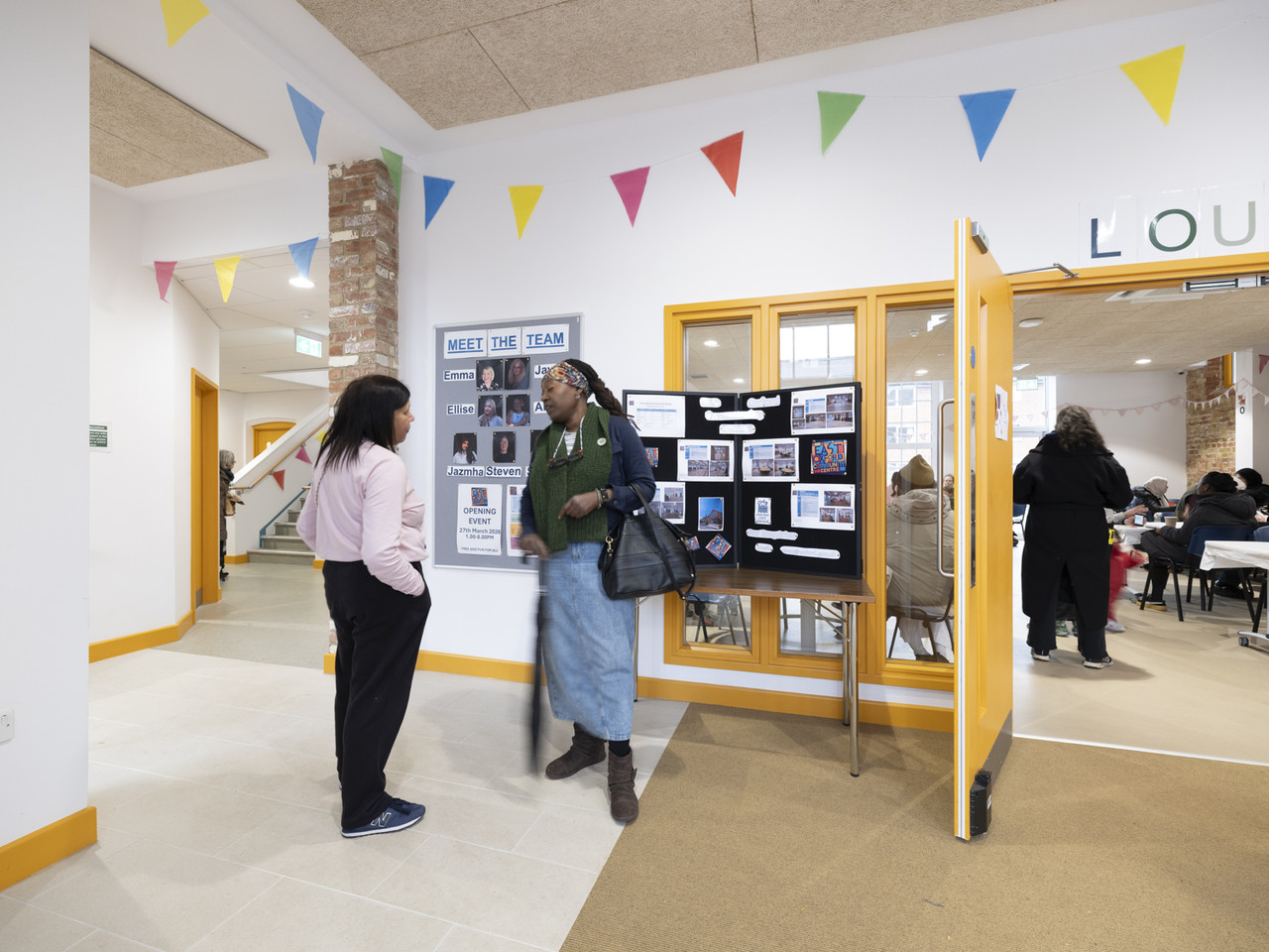 Community information area