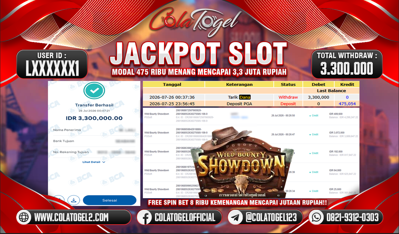 JACKPOT SLOT GACOR!!