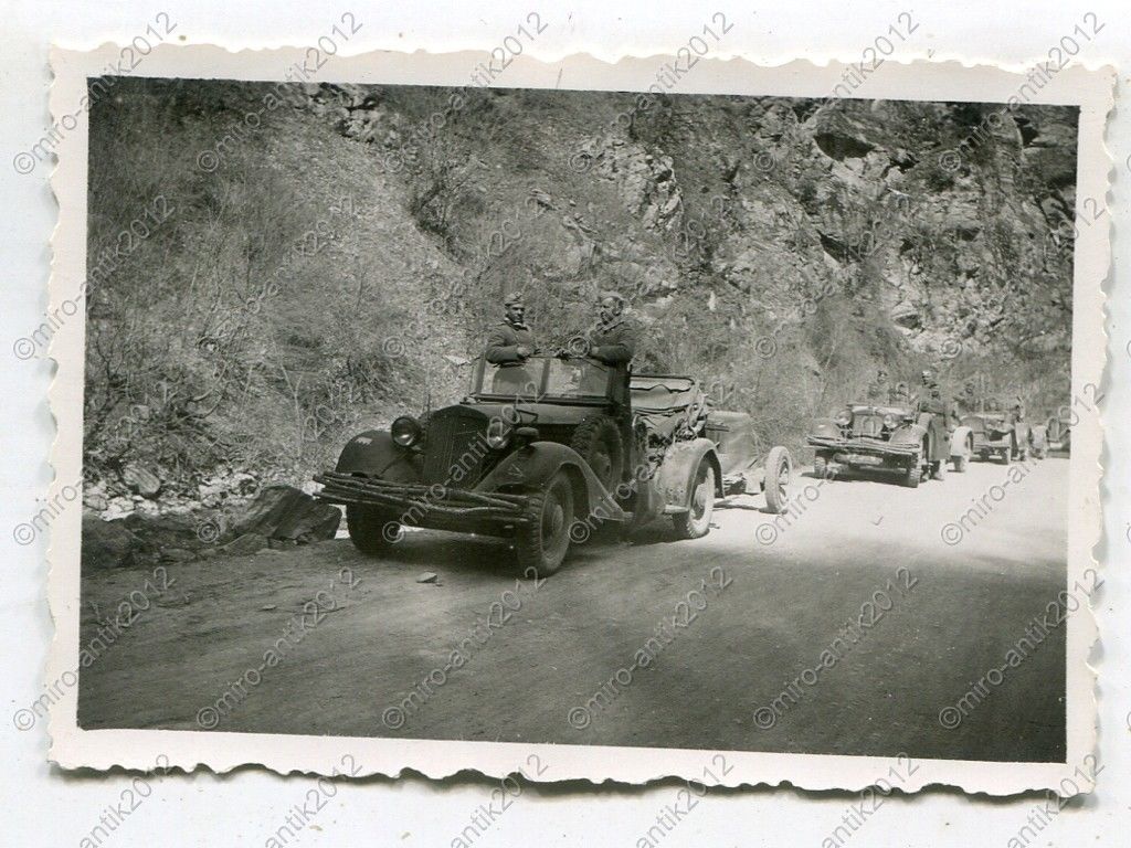 Pz.Jg.Abt.173, PKW, Kübelwagen   PAK, Vormarsch, Griechenland,
