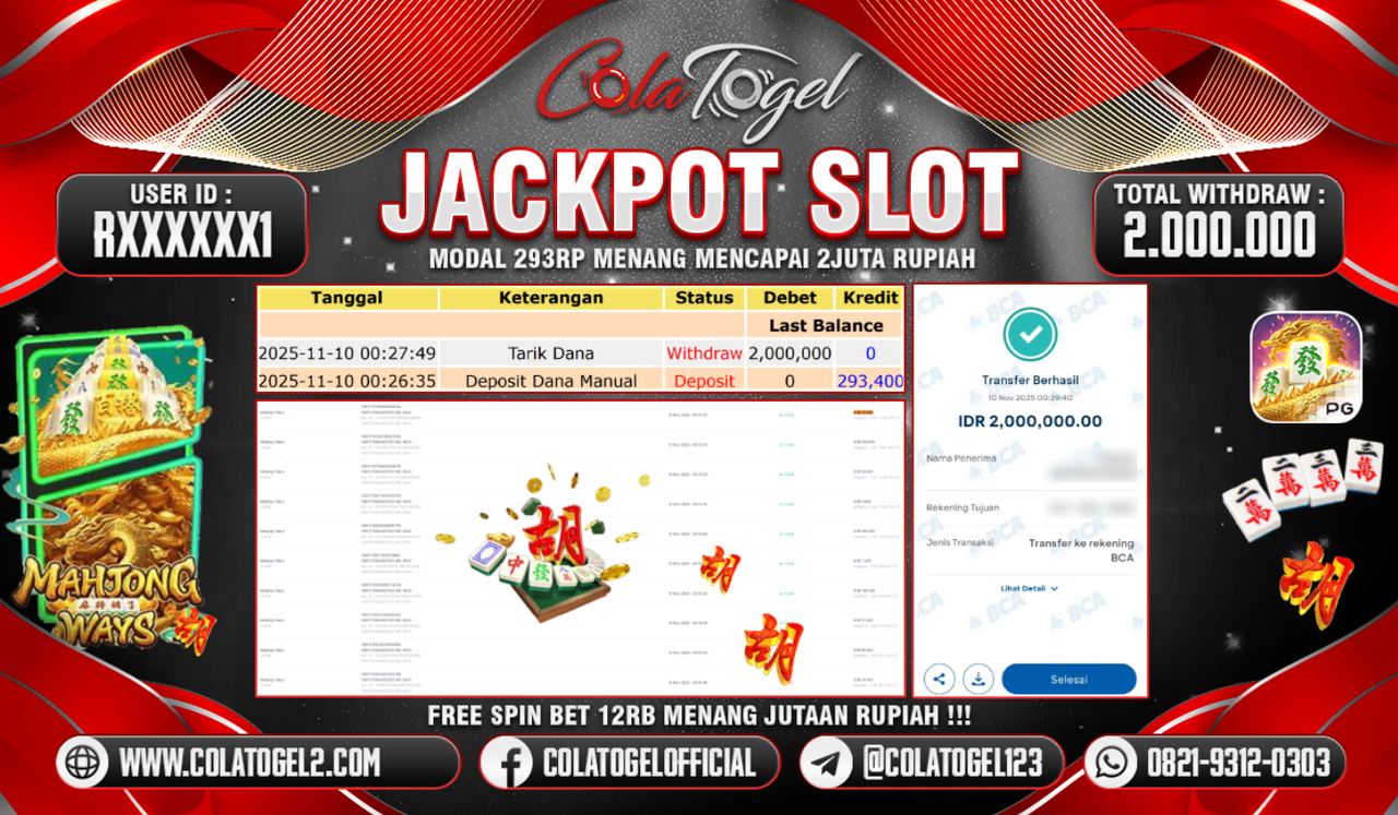 JACKPOT SLOT GACOR!!