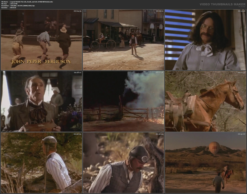 Legend S01E05 The Life, Death, and Life of Wild Bill Hickok.mkv