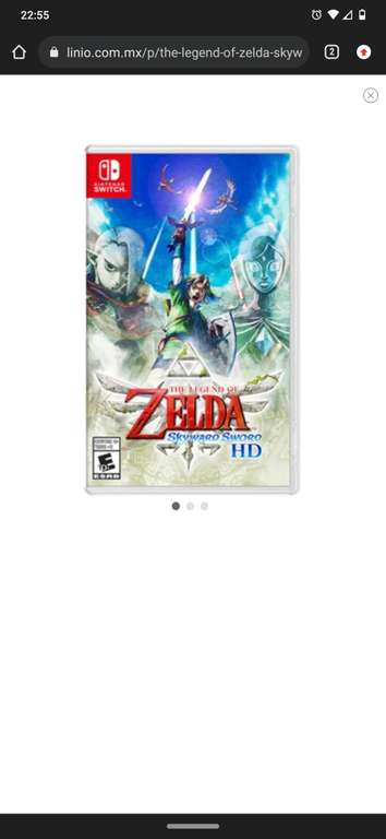 Linio: The legend of zelda Skyward sword HD nintendo switch 
