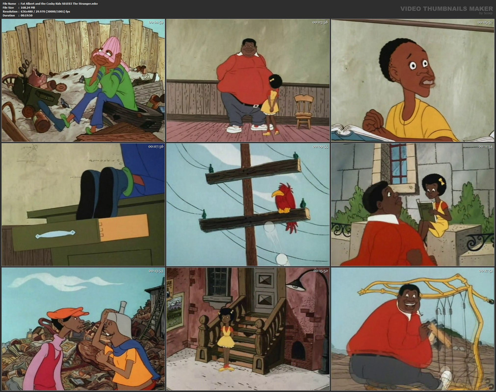 Fat Albert and the Cosby Kids S01E03 The Stranger.mkv