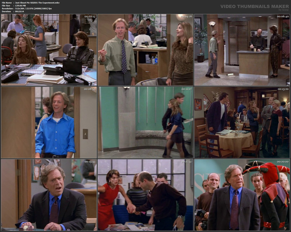 Just Shoot Me S02E01 The Experiment.mkv