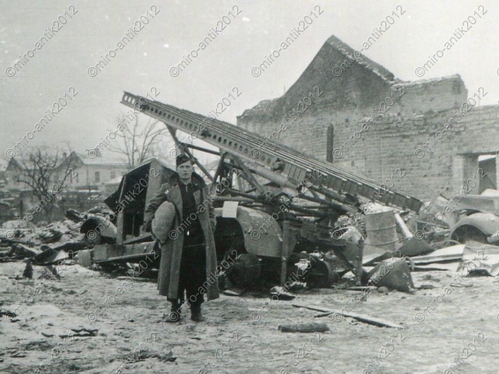 Foto, Panzer-Regiment 6, Panzermann, zerstörte S