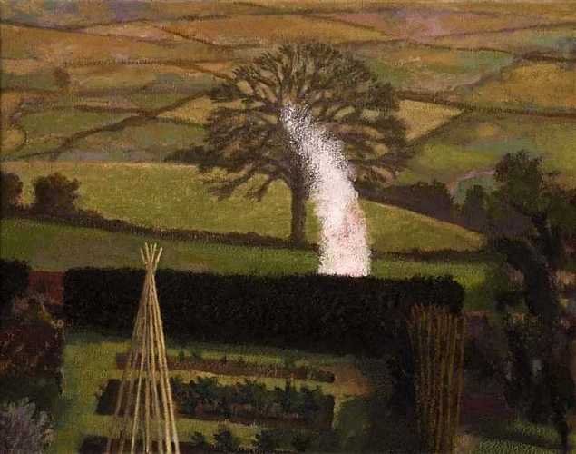 Brotherhood of the Ruralists 1992-95-Garden-Bonfire-and-Landscape