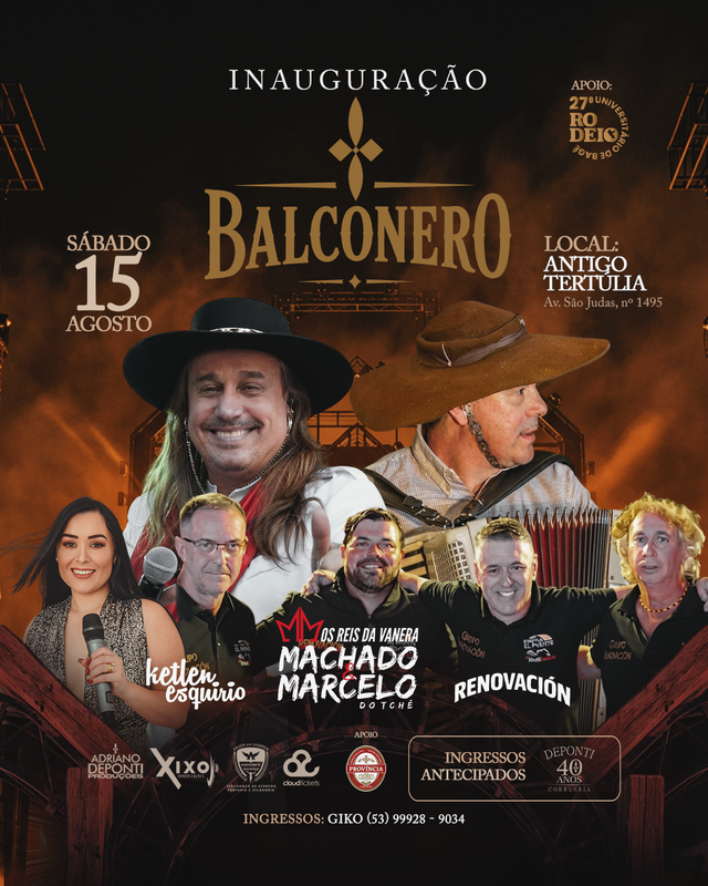 Inauguração BALCONERO