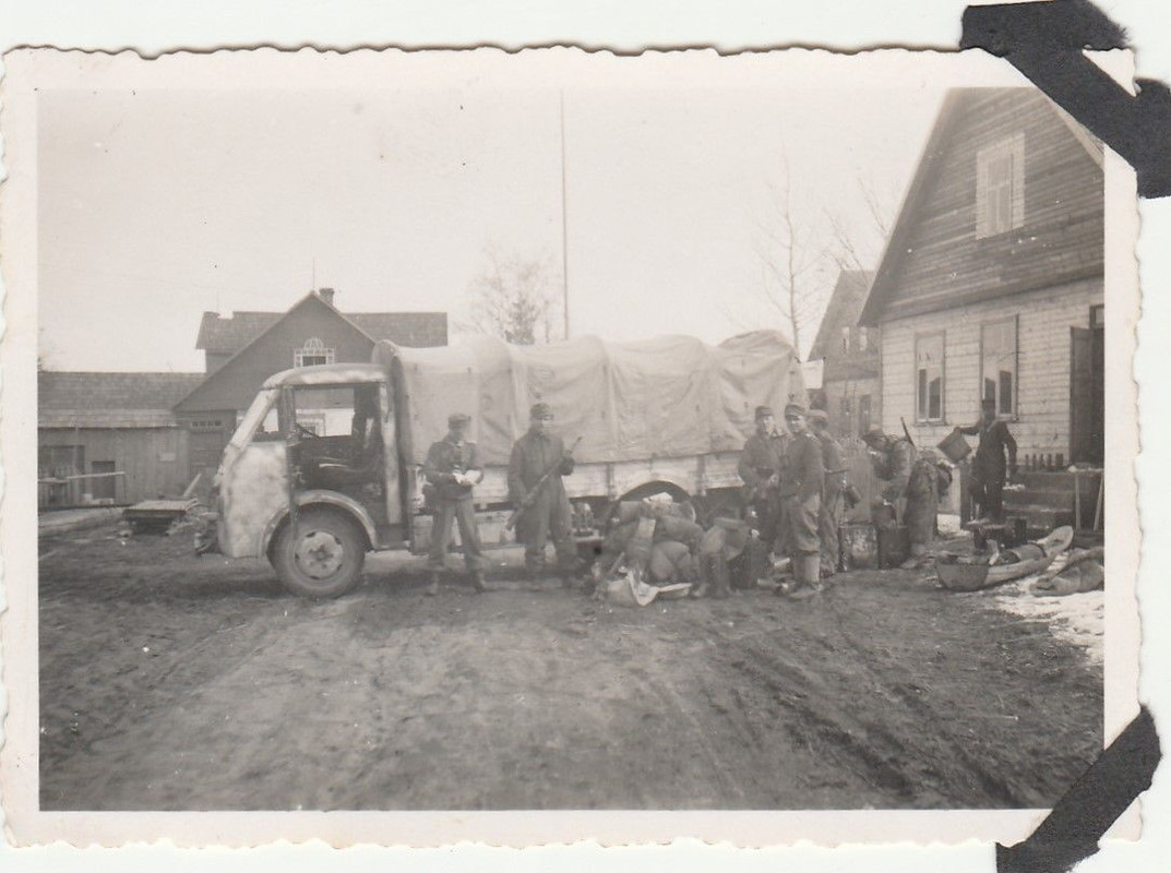 Russland, Luftwaffe, franzö. Beute-LKW Renault i