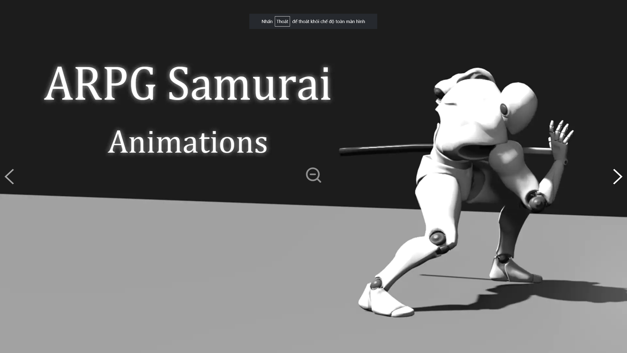 [ Unreal Engine animation ] ARPG Samurai