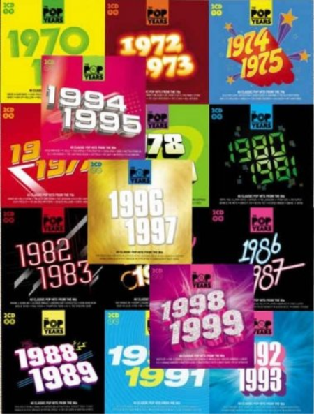 VA - The Pop Years 1970-1999 [14CDs] (2009)