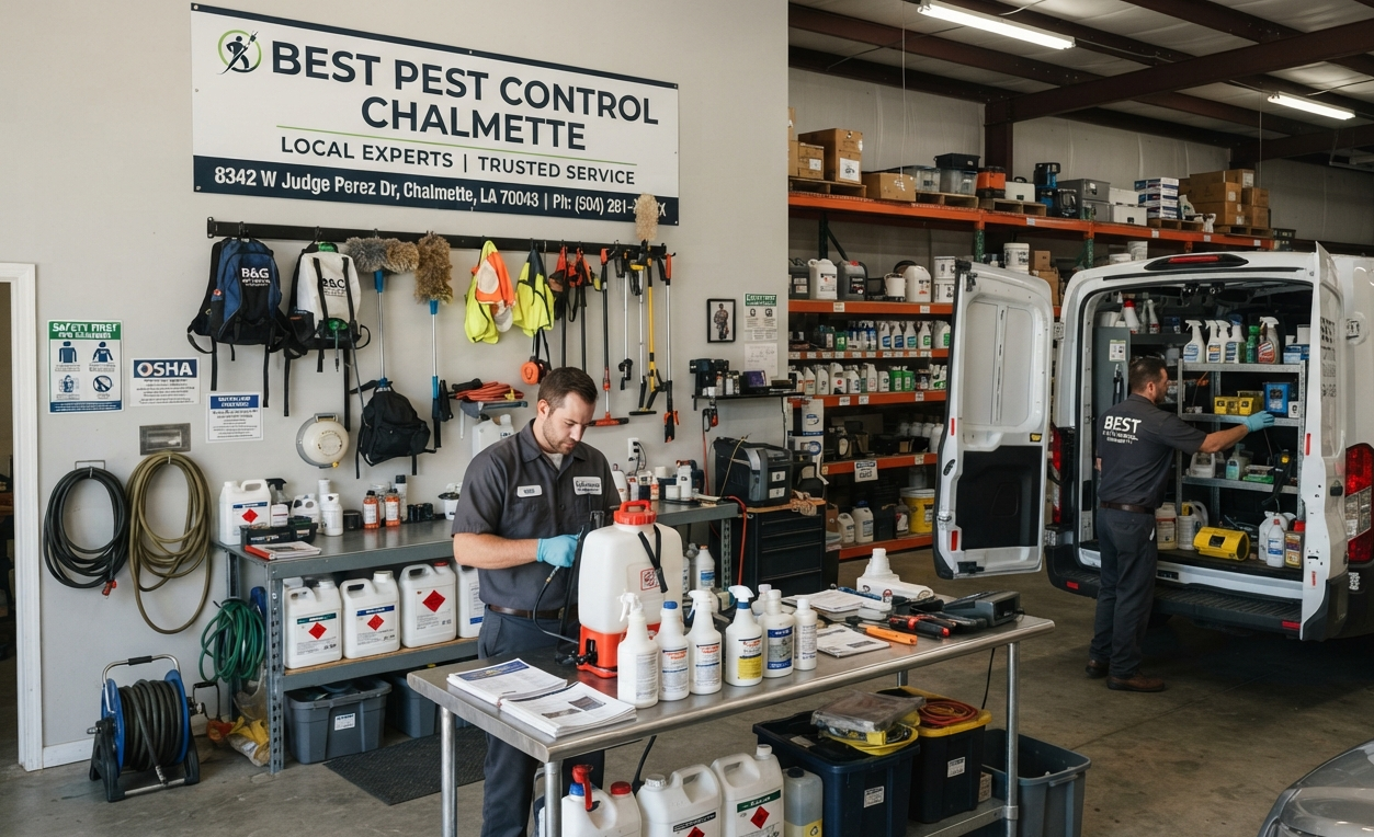 Professional pest control equipment