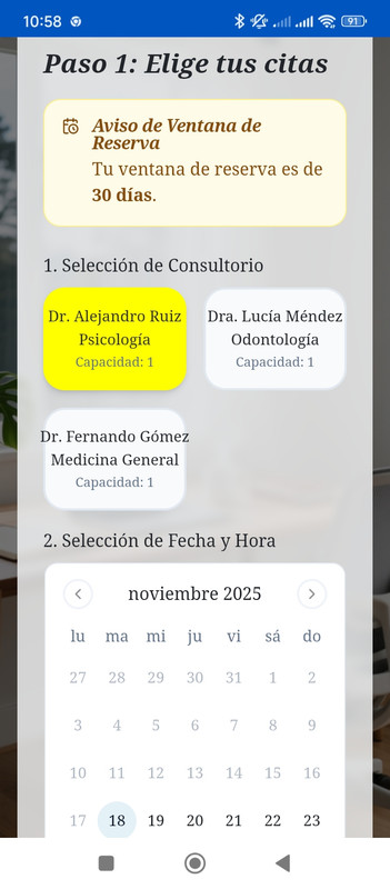 Vistazo de la aplicación 9