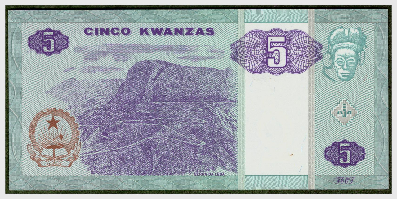 1999 5 кванза NO3168925 1 2 — Postimages