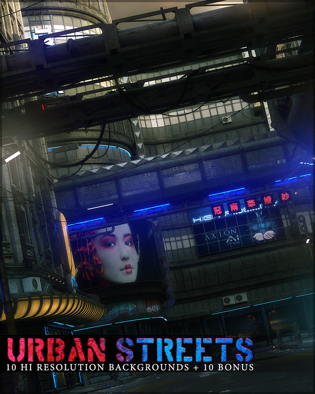 Urban Streets Backgrounds