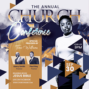 Church Conference Flyer - PSD - 1