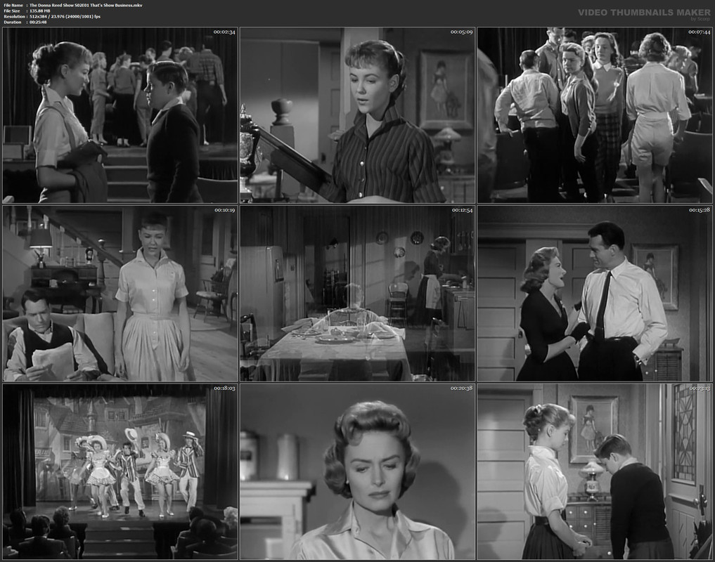 The Donna Reed Show S02E01 That's Show Business.mkv