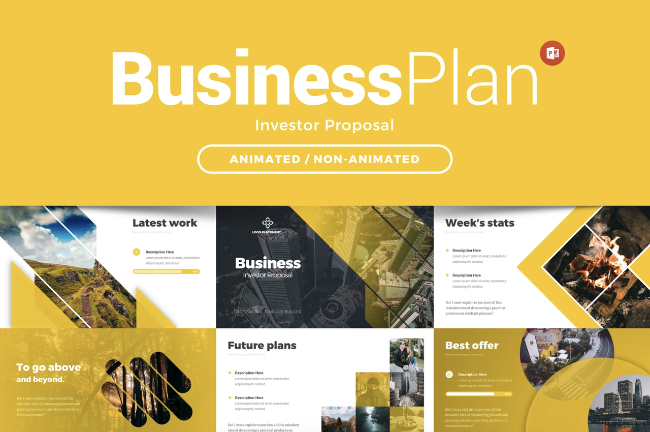 Business Plan Investor Business Proposal