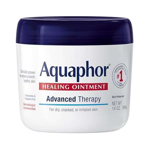 Amazon | Aquaphor - Pomada curativa, protector para piel seca, agrietada e irritada, 14 onzas 
