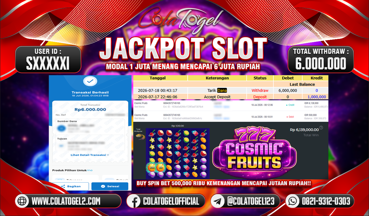JACKPOT SLOT GACOR!!