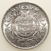 1916 - 1 escudo Portugal (Primera República). 1916. PAS5946