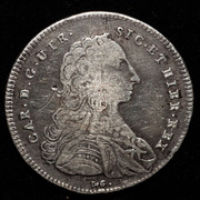 120 grana (1 piastra) Carlos VII. Nápoles 1750. PAS7442