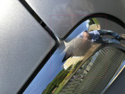 front grille- left side