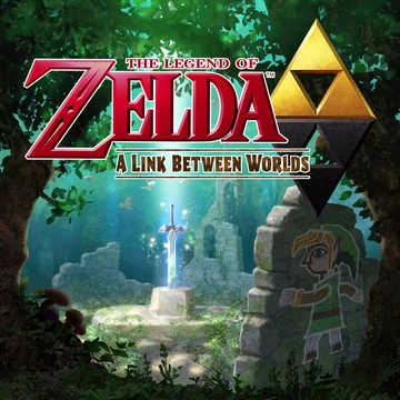 The Legend of Zelda: A Link Between Worlds box art