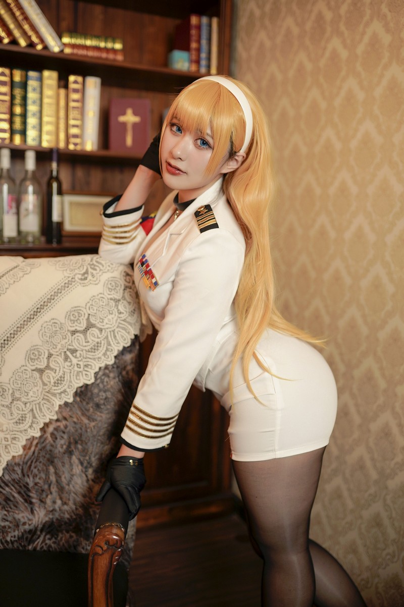 柘烟Zuken 北卡罗来纳 Cosplay（Azur Lane North Carolina）高清写真【29P｜310MB】插图7