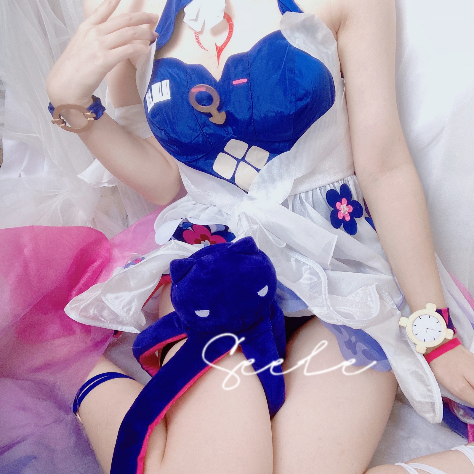 Seele麦麦希儿彼岸浪花 Cosplay｜海边主题高清写真（102P-532MB）插图
