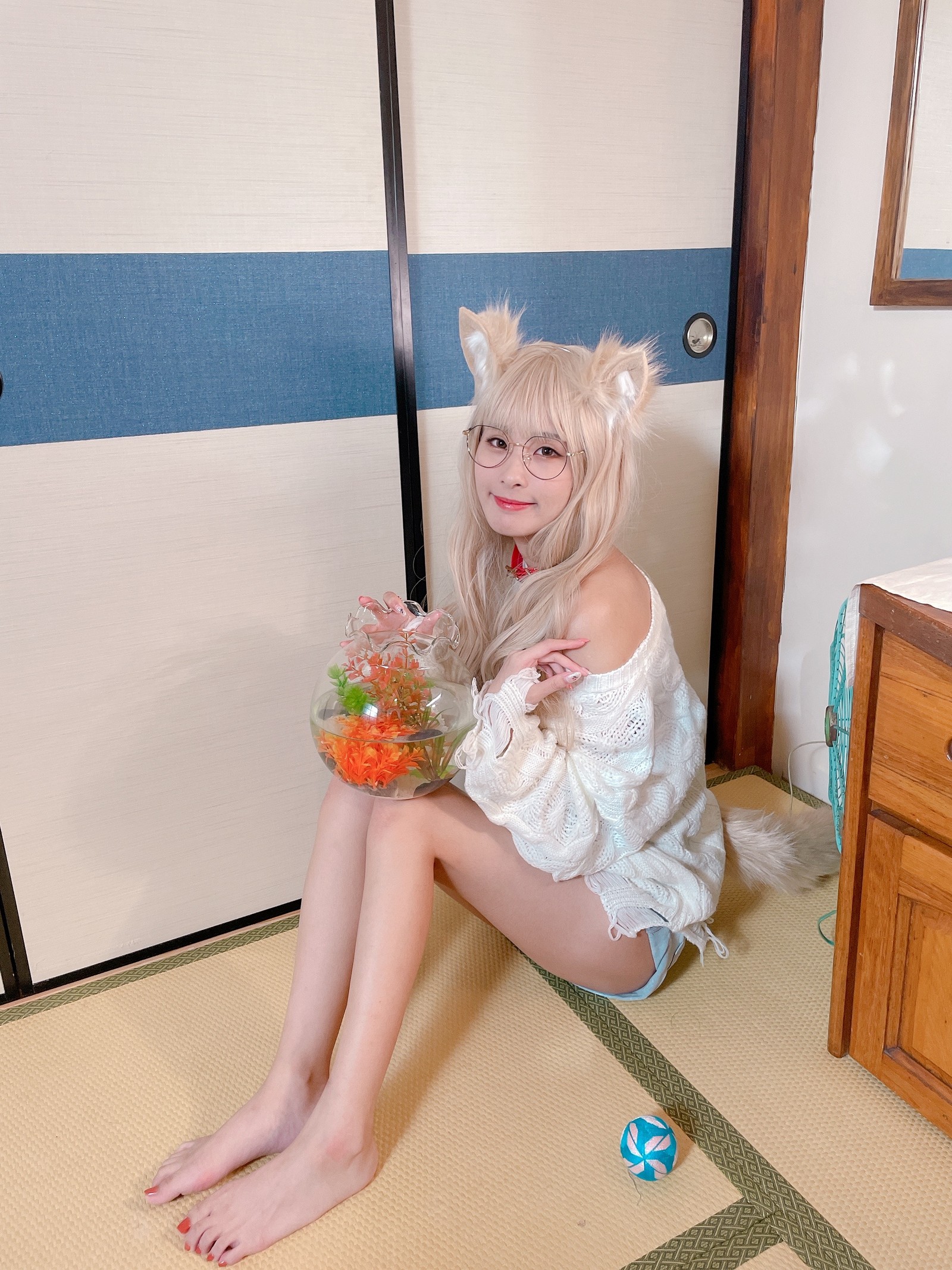 泥泥汝 猫女 主题 Cosplay 写真＋视频合集｜高质量图集（372P｜12V｜1.09GB）插图9