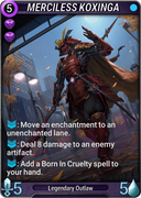 Merciless Koxinga - Provided by Mythgard Hub