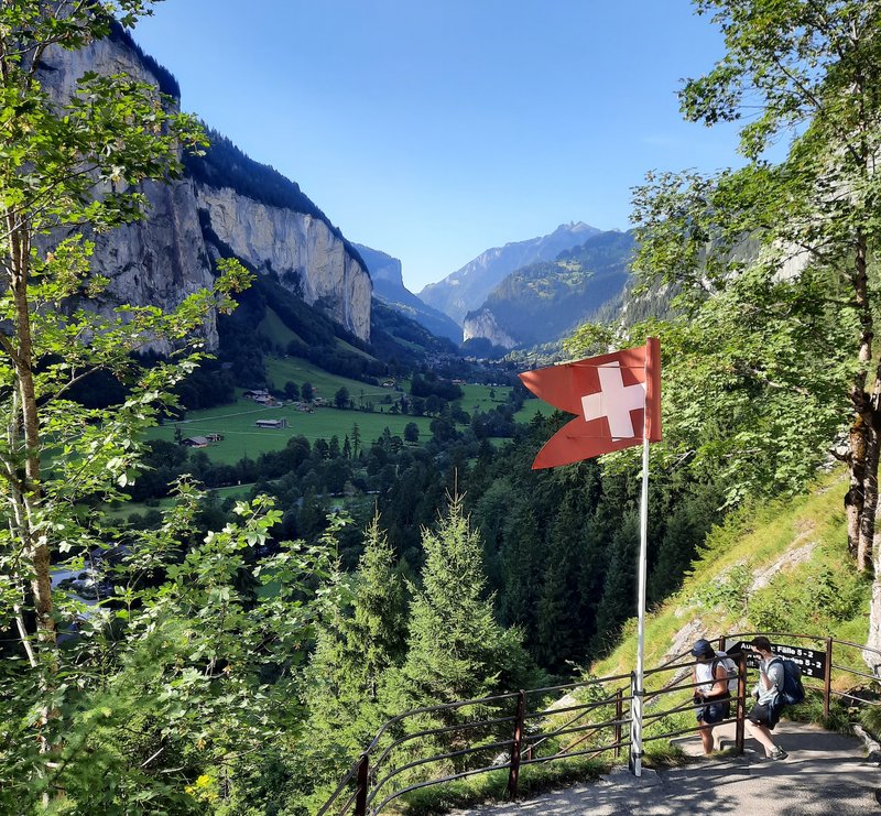 Dia 18: Valle de Lauterbrunnen: Mürren, Schilthorn, Gimmelwald, Trummelbach - Suiza: nueve días en transporte público. (13)