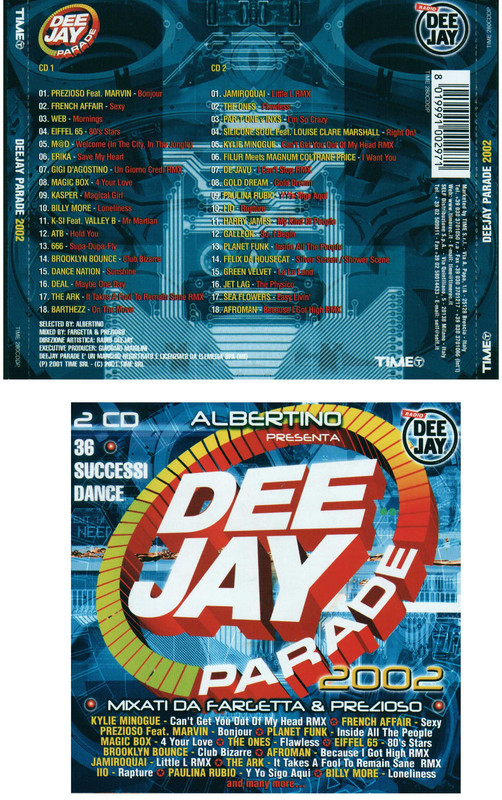 VA - Deejay Parade 2002 (CDDP, 2CD, 2015) mp3 320 Kbps