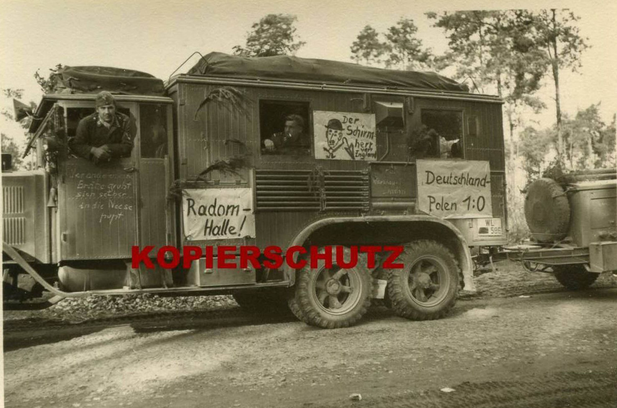 Грузовик Henschel h3