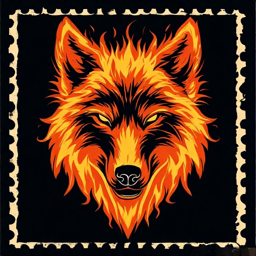 Postal-stamp-style-art-of-a-fl-18