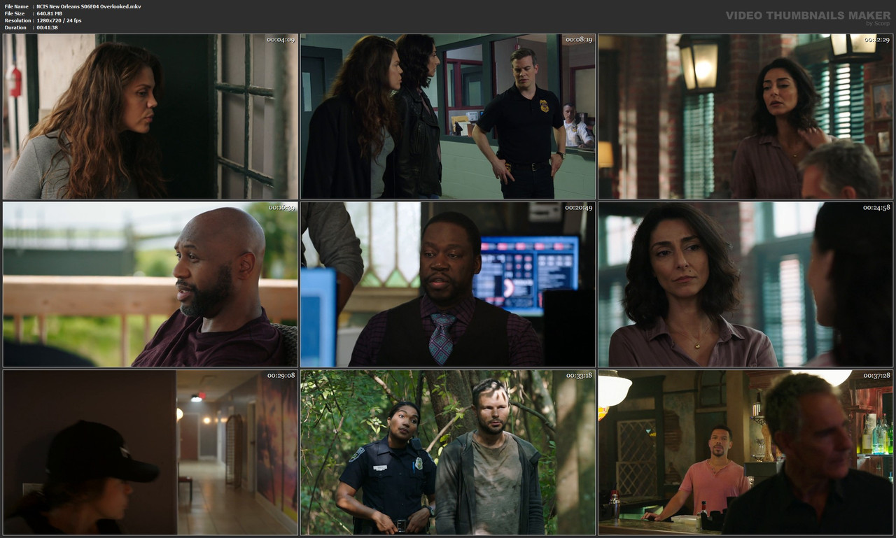 NCIS New Orleans S06E04 Overlooked.mkv