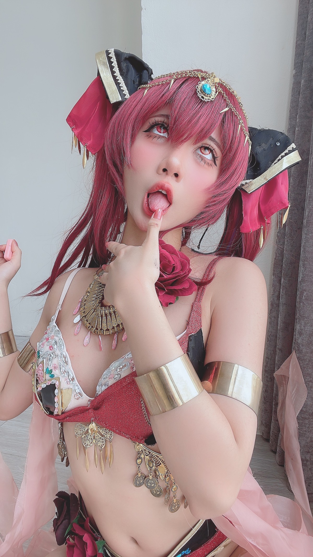 PoppaChan Houshou Marine Dance Version – 109 Photos 9 Videos 1.12GB插图2