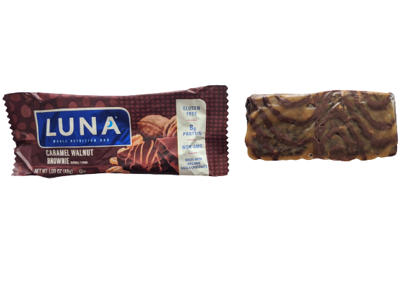 Caramel Walnut Brownie Luna Bar