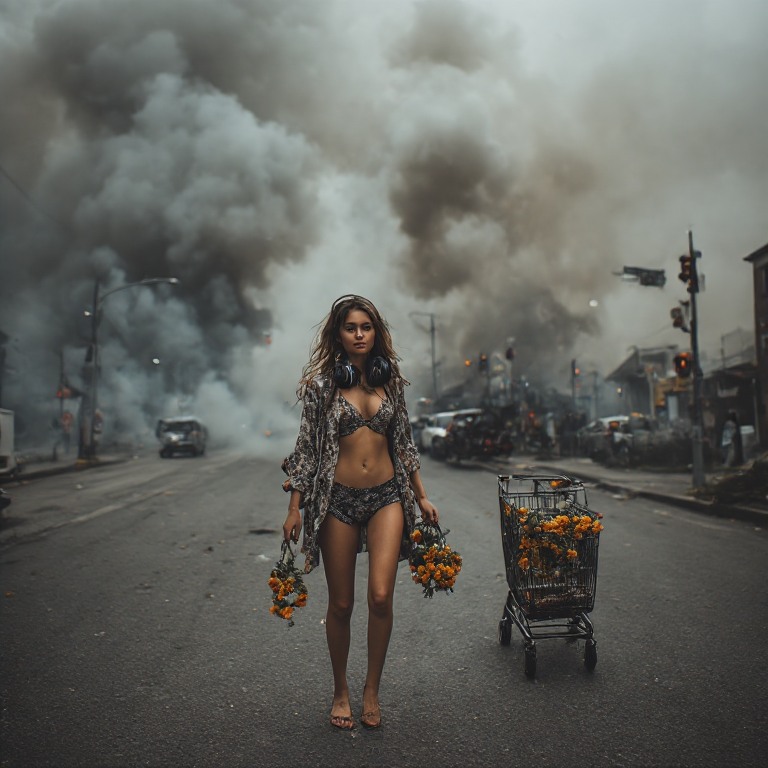 A-young-Caucasian-woman-appear