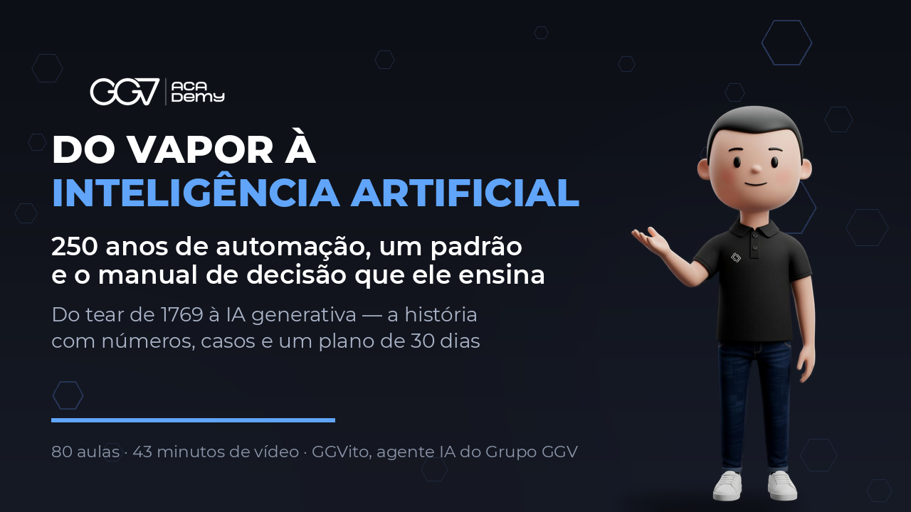 Do Vapor à Inteligência Artificial — Um Paralelo Histórico-Analítico