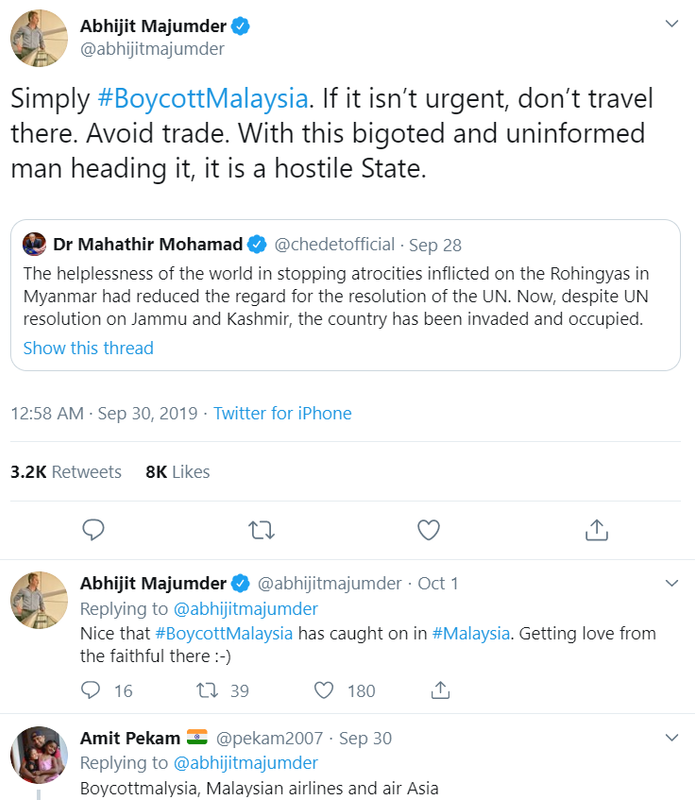 boycot bercuti kat Malaysia