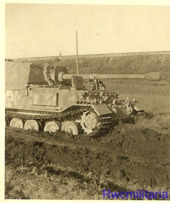 German Ferdinand ELEFANT Panzerjäger Tank Destro