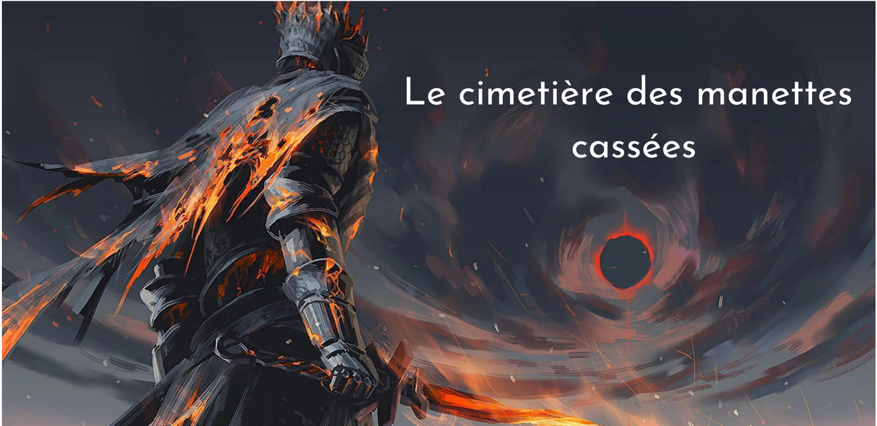 Le cimetière des manettes cassées