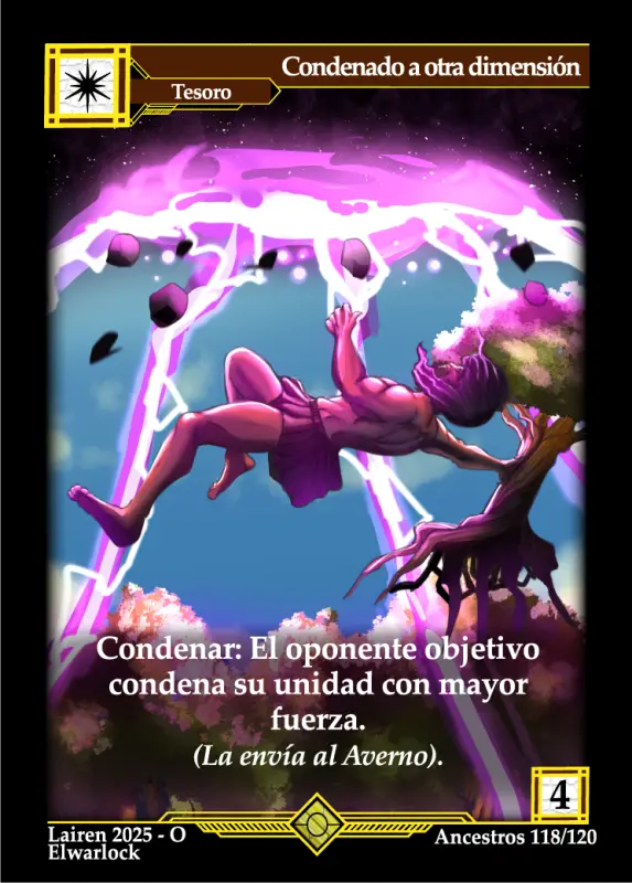 CONDENADO A OTRA DIMENSION